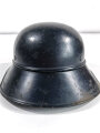 Stahlhelm Luftschutz. Originallack , hatte scheinbar nie ein Abzeichen, Größe 56