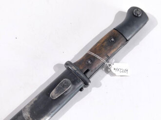 Seitengewehr M84/98 für K98 der Wehrmacht, getragenes Stück