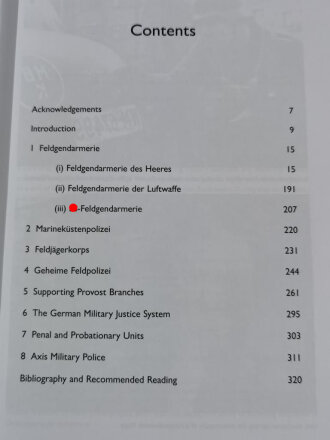 "Kettenhund - The German Military Police in the Second World War", über DIN A5, 320 Seiten, gebraucht, englisch