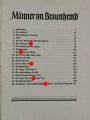 "Männer im Braunhemd" datiert 1936, 320 Seiten, über DIN A4