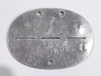 Erkennungsmarke Wehrmacht aus Aluminium eines...