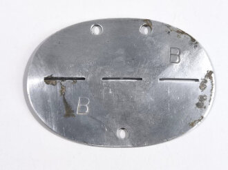 Erkennungsmarke Wehrmacht aus Aluminium eines...