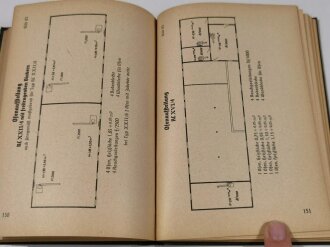 Oberkommando des Heeres "Richtlinien über Austattung der genormten Reicharbeitsdienst-Baracken mit Geräten und technischen Ausrüstungen, datiert 1939, 240 Seiten, ca. DIN A6