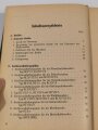 Oberkommando des Heeres "Richtlinien über Austattung der genormten Reicharbeitsdienst-Baracken mit Geräten und technischen Ausrüstungen, datiert 1939, 240 Seiten, ca. DIN A6