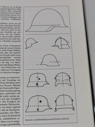 "Deutsche Militärhelme 1895-1975", DIN A4, ca.87 Seiten