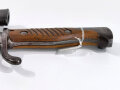 1.Weltkrieg, Seitengewehr Modell 98/05. Preussischer Abnahme von 1917. Hersteller "R.Stock  Co. Berlin Marienfelde".