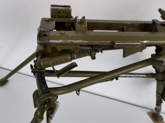 Lafette für MG34 der Wehrmacht. Datiert 1941, überlackiertes Stück