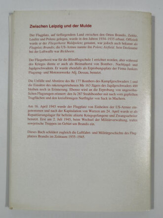 Zwischen Leipzig und der Mulde, Flugplatz Branddis 1935-1945 Stephen Ransom, DIN A4, 111 Seiten, gebraucht, aus Raucherhaushalt. Bindung löst sich