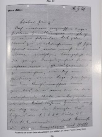 Hermann Hagena, Jagdflieger Werner Mölders "Die Würde des Menschen reicht über den Tod hinaus", DIN A4, 229 Seiten, gebraucht, aus Raucherhaushalt