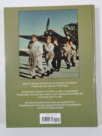 Deutsche Flugzeuge im zweiten Weltkrieg (Chris Chant),  DIN A4, 160 Seiten, gebraucht, aus Raucherhaushalt