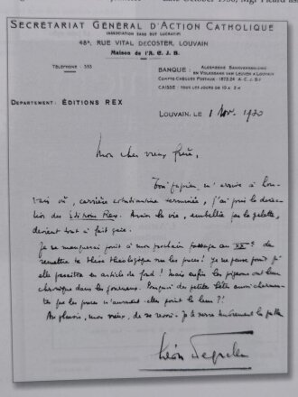 For Rex and for Belgium, Leon Degrelle and Walloon Political & Military Collaboration 1940-45, Eddy de Bruyne & Mary Rikmenspoel, DIN A4, 299 Seiten, gebraucht, aus Raucherhaushalt