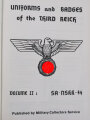 Uniforms and Badges of the third Reich, Volume II : SA - NSKK - SS (Rudolf Kahl), DIN A4, 128 Seiten, gebraucht, aus Raucherhaushalt