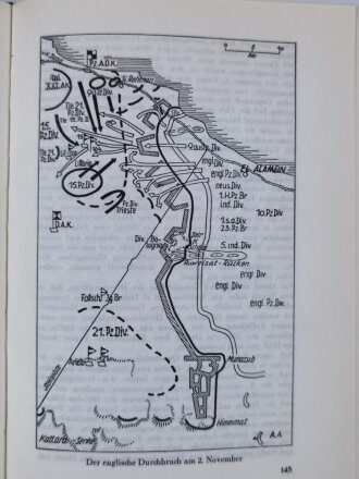 "Afrikanische Schicksalsjahre", Das Deutsche Afrikakorps unter Rommel, Limes verlag 1949,  Hanns Gert von Esebeck, 236 Seiten, DIN A4, gebraucht, aus Raucherhaushalt