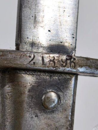 Türkei,  Ersatz Seitengewehr für Mauser Modell 7,65 1903