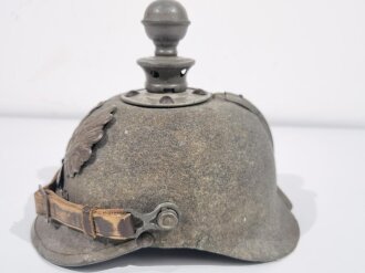 Preussen 1.Weltkrieg, feldgraue Pickelhaube für...