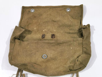 Tasche für einen A-Rahmen der Wehrmacht,  getragenes Stück, ungereinigt