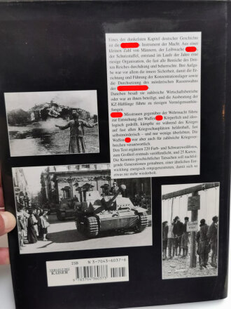 "Die SS Hitlers Instrument der Macht", Die Geschichte der SS von der Schutzstaffel bis zur Waffen - SS, Gordon Williamson, 255 Seiten, DIN A4, gebraucht, aus Raucherhaushalt