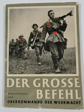 "Der Große Befehl,  Herausgegeben vom Oberkommando der Wehrmacht", DIN A4, aus Raucherhaushalt, ca 70 Seiten