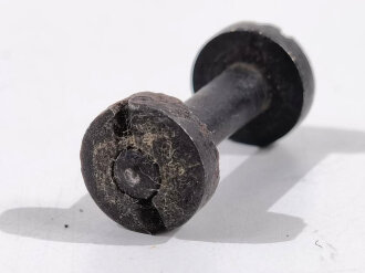 Schlitzschraubenmutter mit Schraube für Griffschalen eines Seitengewehr 8mm