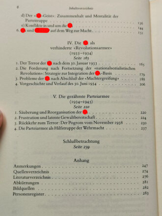 "Die Braunen Bataillone - Geschichte der SA" DIN A5, 280 Seiten, aus Raucherhaushalt, gebraucht