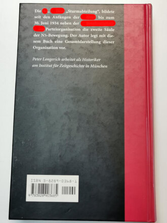 "Die Braunen Bataillone - Geschichte der SA" DIN A5, 280 Seiten, aus Raucherhaushalt, gebraucht