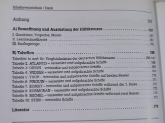 Deutsche Hilfskreuzer des Zweiten Weltkriegs, Kaperfahrer auf den Weltmeeren, Zvonimir Freivogel, DIN A5, 175 Seiten, aus Raucherhaushalt