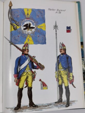 Die Infanterie - Regimenter Friedrich Des Grossen 1756 bis 1763, Günter Dorn, Joachim Engelmann, DIN A4, 162 Seiten, aus Raucherhaushalt