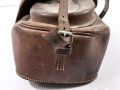 Packtasche für Berittene Wehrmacht. Leder trocken, datiert 1938, ungereinigtes Stück