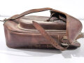 Packtasche für Berittene Wehrmacht. Leder trocken, datiert 1938, ungereinigtes Stück