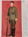 "Die Rote Armee", Uniformen in Farbe, Anton Schalito, Ilya Sawtschenko,&Andrew Mollo, DIN A5, über 63 Seiten, aus Raucherhaushalt