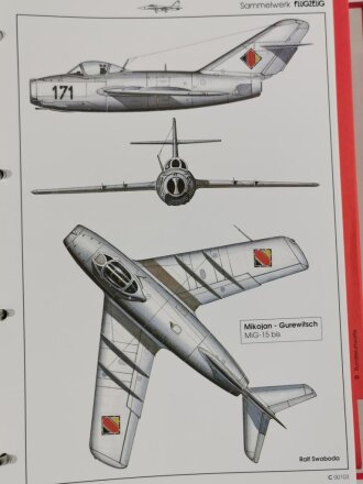 "Flugzeug Die Deutsche Luftwaffe", Luftstreitkräfte der NVA (Ordner), Markierungen und Tarnanstriche der Deutschen Militärflugzeuge 1914 - Heute, DIN A4