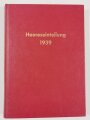 "Heereseinteilung 1939", Gliederung, Standorte und Kommandeure sämtlicher Einheiten und Dienststellen des Friedensheeres am 3. 1. 1939 und die Kriegsgliederung vom 1. 9. 1939, Generalleutnant a. D. Friedrich Stahl,  DIN A5, 210 Seiten