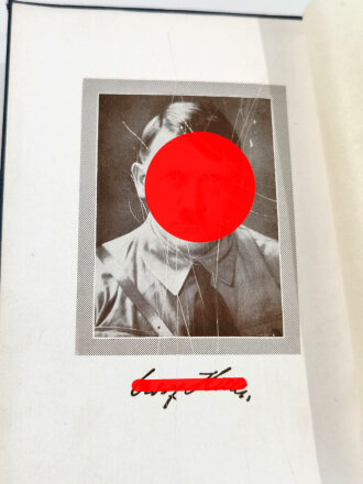 Adolf Hitler " Mein Kampf" blaue Ganzleinenausgabe von 1935