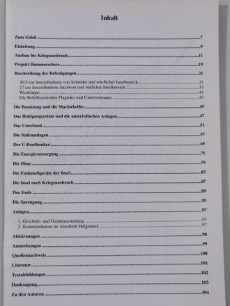 Hochseefestung Helgoland, Eine militärgeschichtliche Entdeckungsreise (Teil II) 1934 - 1947, Claude Fröhle - Hans - Jürgen Kühn, DIN A4, 112 Seiten, aus Raucherhaushalt