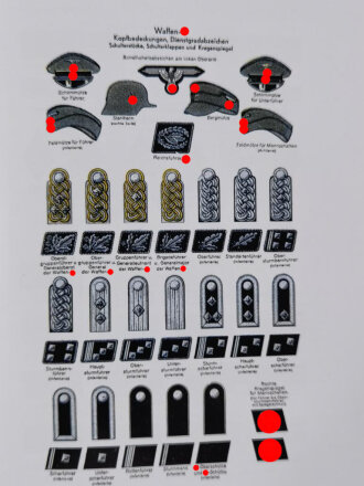 "Abzeichen und Dienstgrade des Deutschen Reiches 1935 - 1945", History Edition Band 14, DIN A5, 57 Seiten, aus Raucherhaushalt