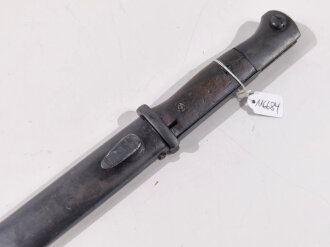 Seitengewehr M84/98 für K98 der Wehrmacht, getragenes Stück