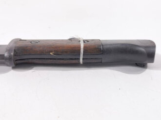 Seitengewehr M84/98 für K98 der Wehrmacht, getragenes Stück