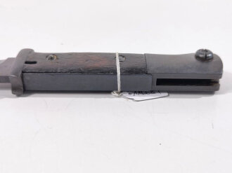 Seitengewehr M84/98 für K98 der Wehrmacht, getragenes Stück