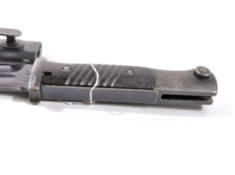 Seitengewehr M84/98 für K98 der Wehrmacht, getragenes Stück