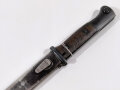 Seitengewehr M84/98 für K98 der Wehrmacht, getragenes Stück