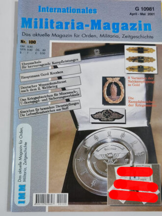 45 Ausgaben " Internationales Militaria Magazin IMM" Gebraucht, aus Raucherhaushalt