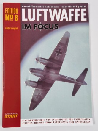  "Luftwaffe im Focus", Edition No 8, unveröffentlichte Aufnahmen - unpublished photos, DIN A4, 48 Seiten, aus Raucherhaushalt