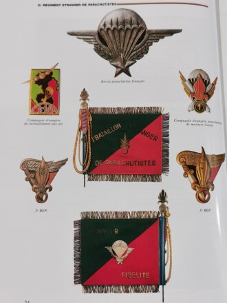 "2e REP", 2e Regiment Etranger de Parachutistes, Pierre Dufour, DIN A4, 141 Seiten, aus Raucherhaushalt