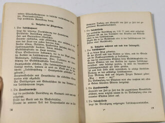 "Selbstschutz der Bevölkerung im Luftschutz - Jedes Haus eine Festung", datiert 1938, 48 Seiten, gebraucht, DIN A6