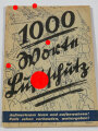 "1000 Worte Luftschutz", datiert 1939, 48 Seiten, DIN A5