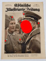 Kölnische Illustrierte Zeitung, Nummer 52, datiert 28. Dezember 1939, "An der Schwelle des neuen Jahres: Der Mann, auf den Deutschland vertraut",  über DIN A4