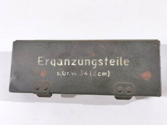 Kasten "Ergänzungsteile Gr.W.34 ( 8cm)"....