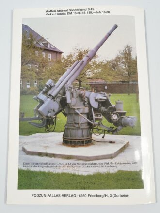 Waffen Arsenal Sonderband S-15, "Deutsche Schwere Flak 10,5cm - 12,8 - 15cm", A4, 48 Seiten