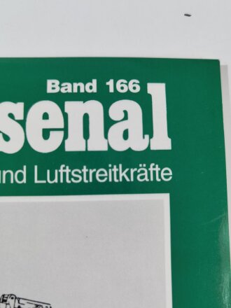 Waffen Arsenal Band 166, "Deutsche Flugabwehrmaschinengewehre und ihre Lafatten in der Wehrmacht 1935-1945", A4, 48 Seiten