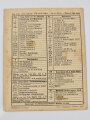 Waffentafel Wa 36/37 "Schwere Granatwerfer" von 1939